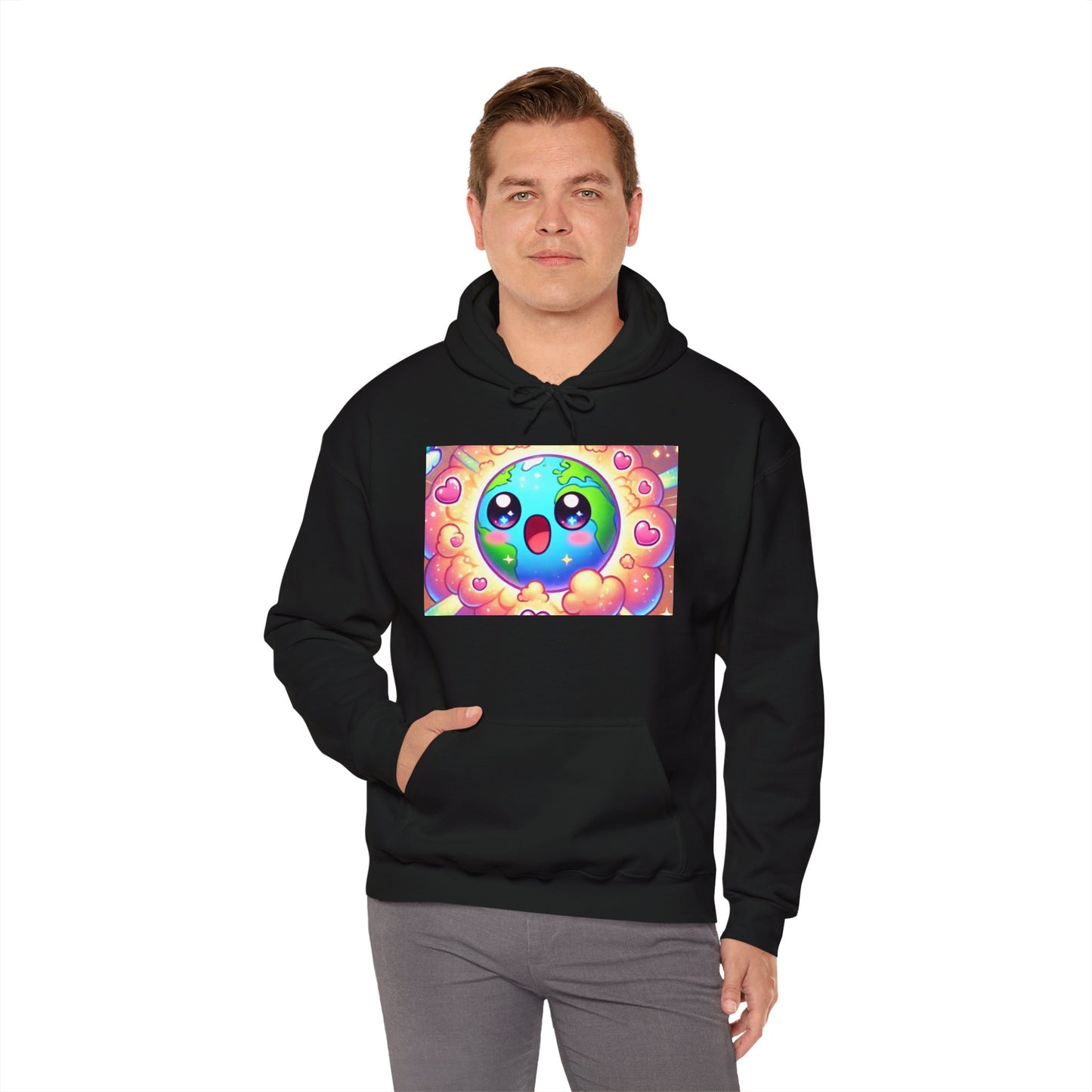 Playful Love Planet Hoodie