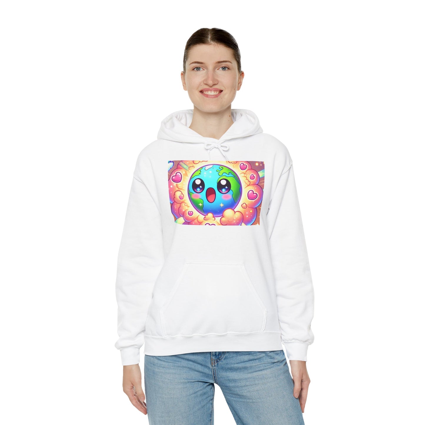 Playful Love Planet Hoodie